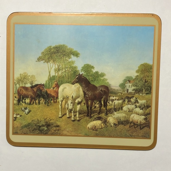 Pimpernel Acrylic Six Traditional Place Mats Around the Farm - Picture 4 of 16